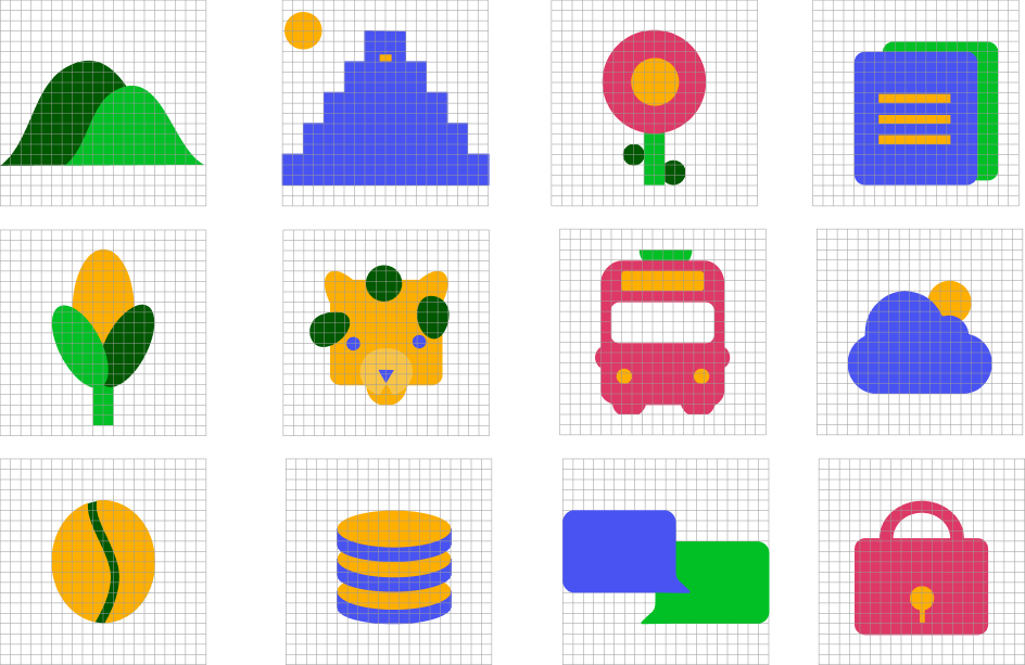 Icon Design for hello Guatemala