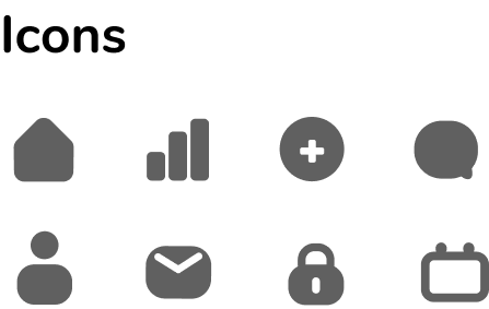 Icons design for OIMI app